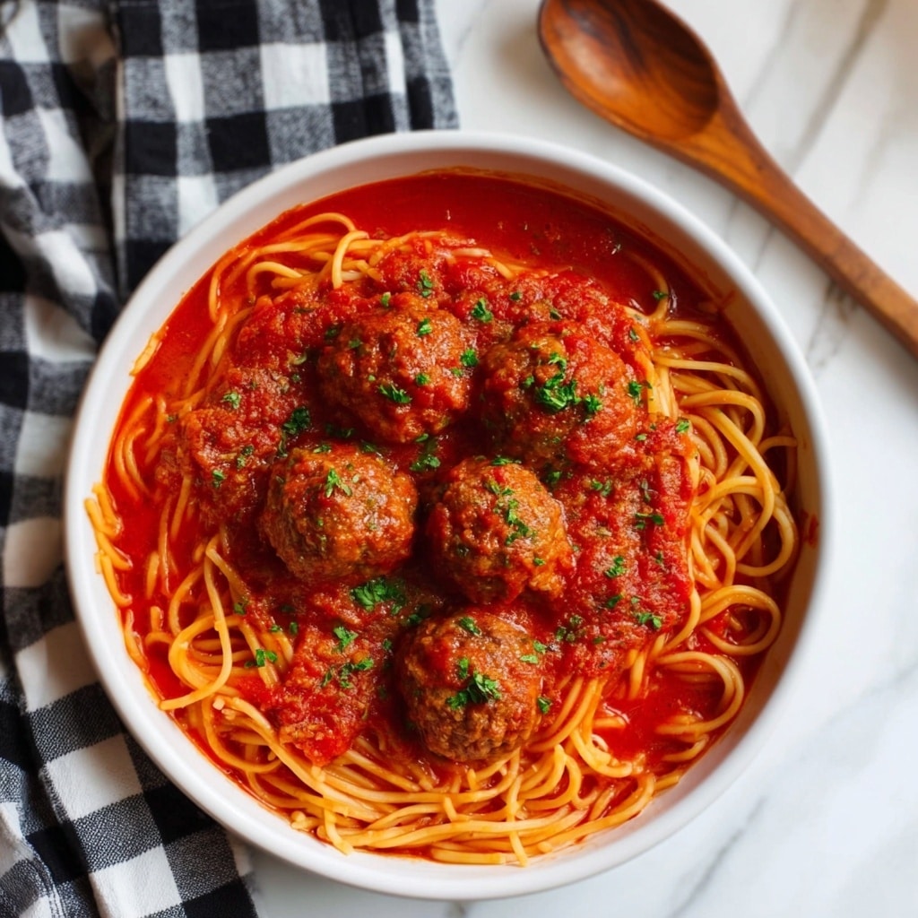 Slow Cooker Spaghetti and Meatballs Recipe - Recipe Image