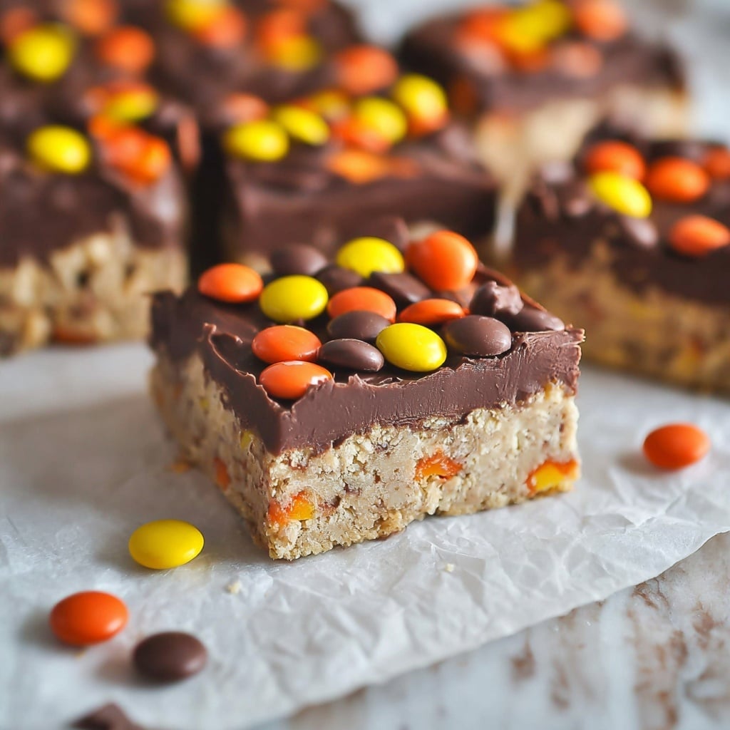No Bake Peanut Butter Bars Recipe - Recipe Image
