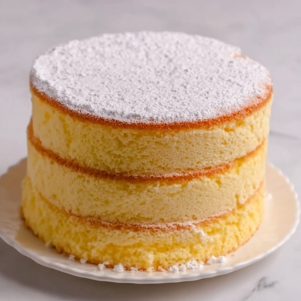 Vanilla Sponge Cake Recipe - Recipe Image