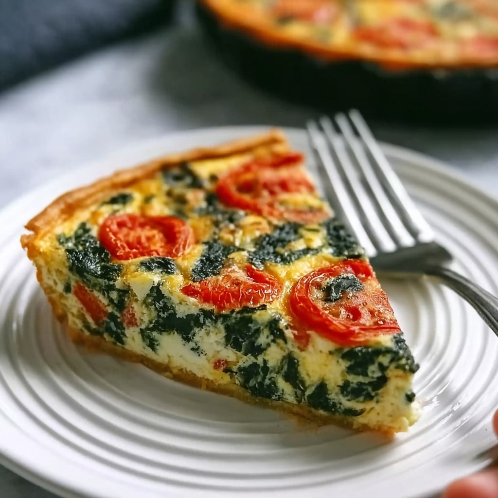 Best Spinach Frittata Recipe Ever Recipe - Recipe Image