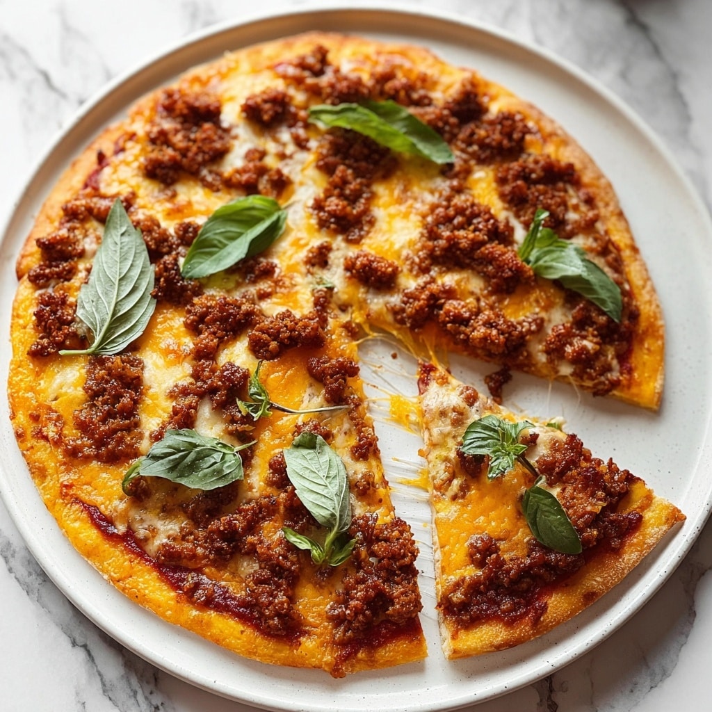 Homemade Chorizo Pizza Recipe - Recipe Image