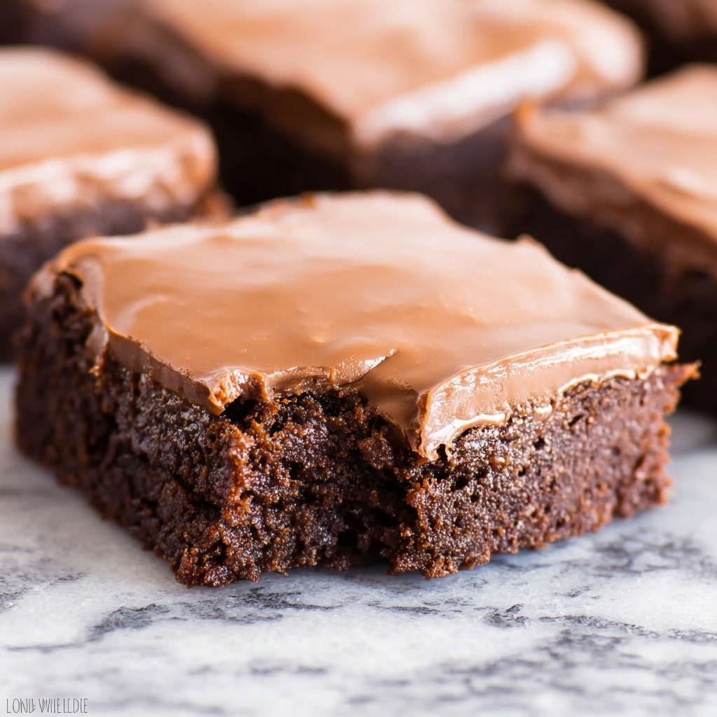 Lunch Lady Brownies Recipe - Recipe Image