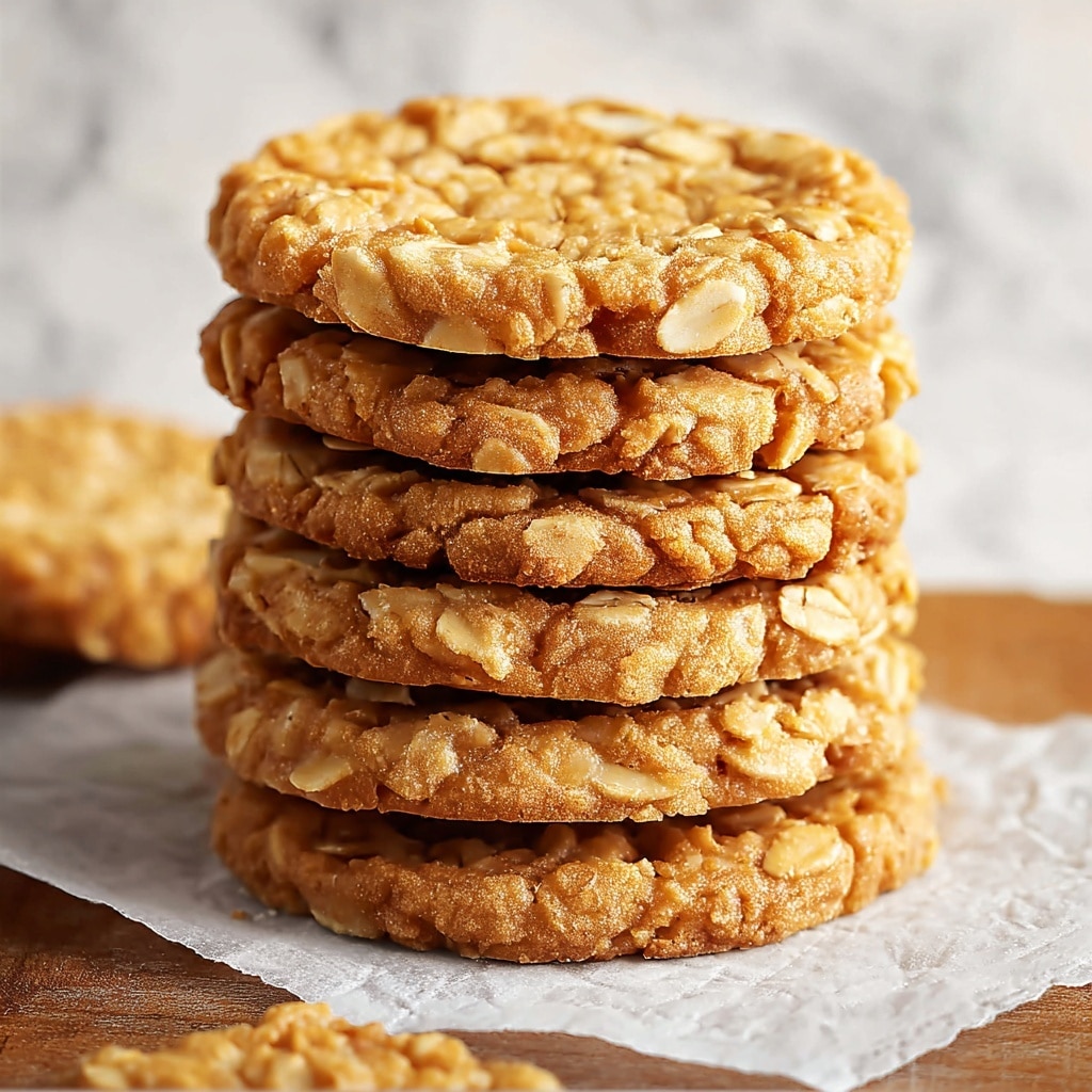 Peanut Butter Oatmeal Cookies Recipe - Recipe Image