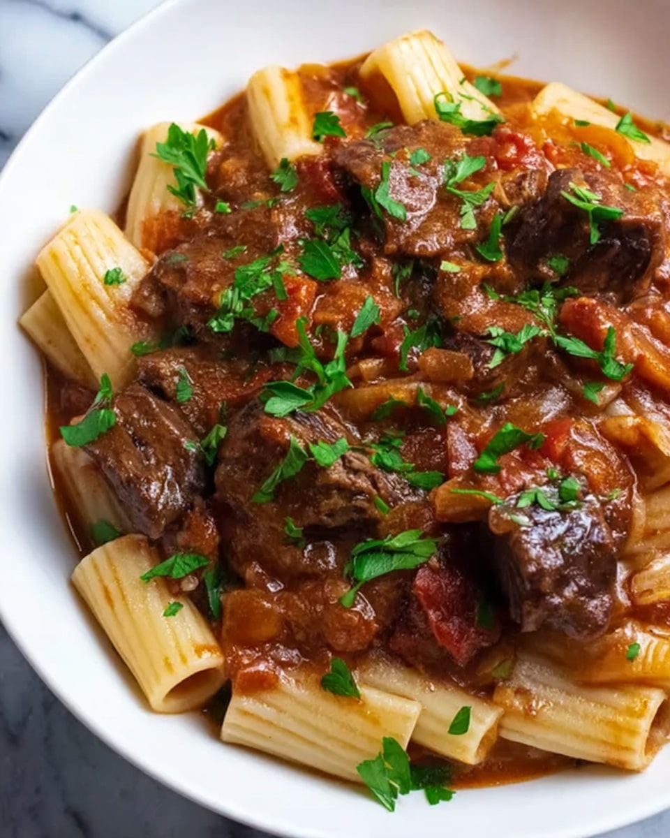 Braised Short Rib Ragu Pasta Recipe - Recipe Image