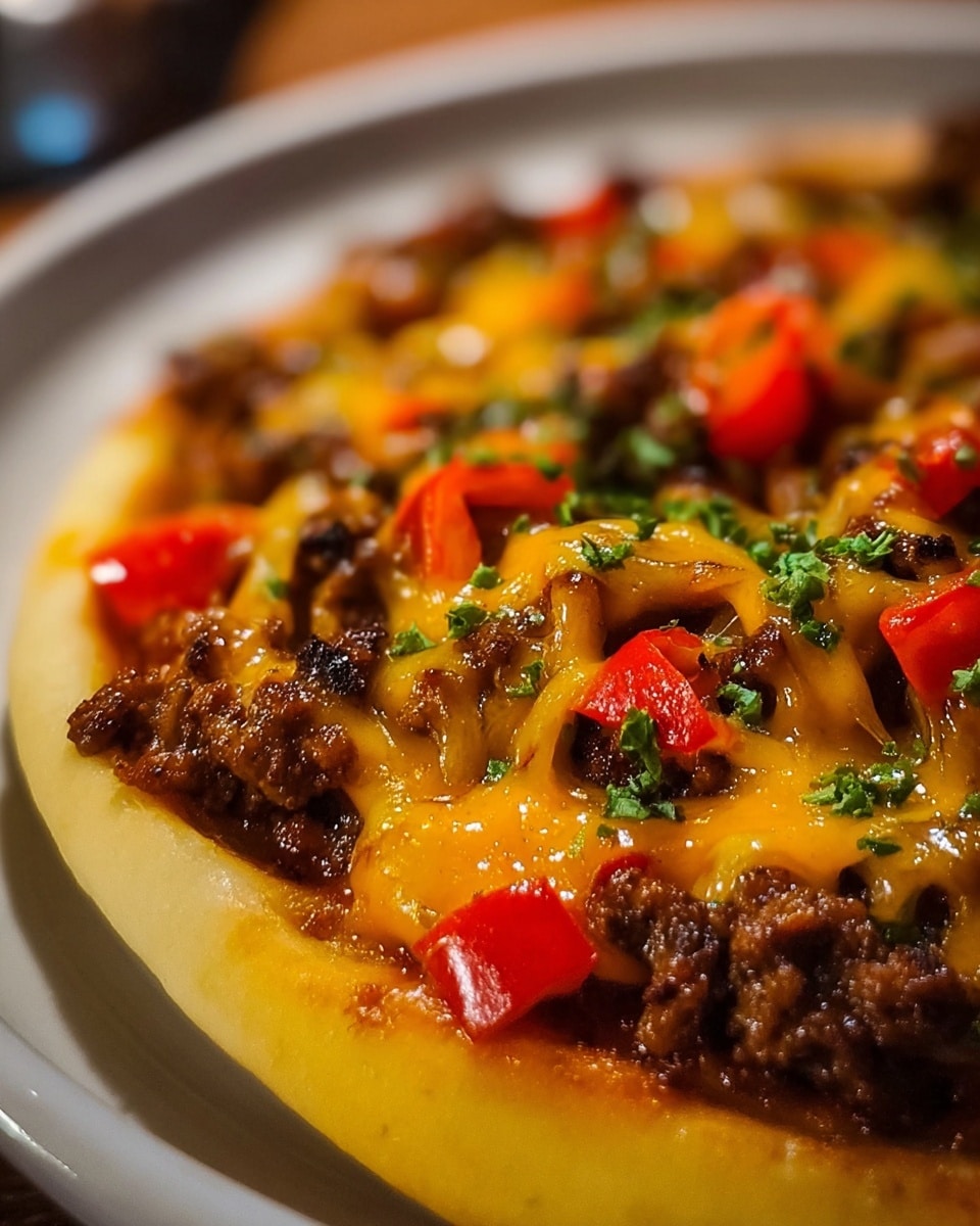 Cheesy Beef & Pepper Delight Recipe - Recipe Image