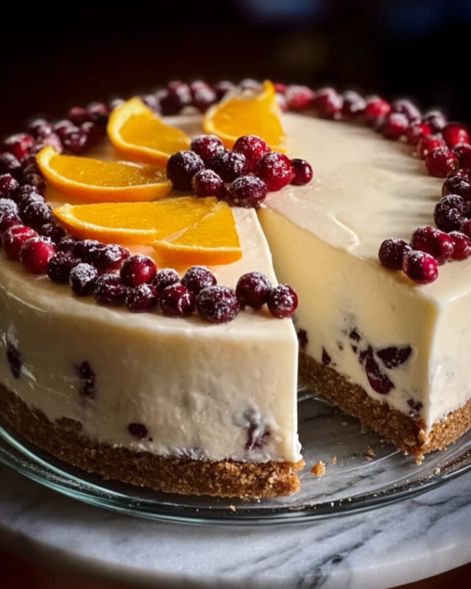 Cranberry Orange Cake Recipe - Recipe Image
