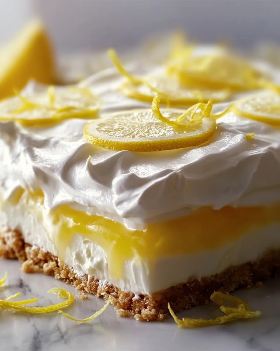 Lemon Lush Lasagna Recipe - Recipe Image