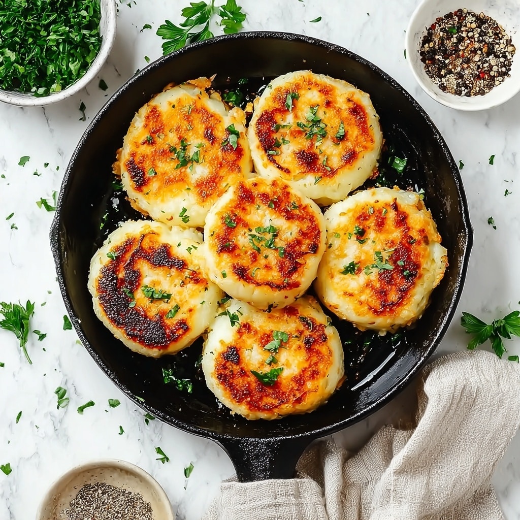 Cheesy Spanish Mashed Potato Puffs Recipe - Recipe Image