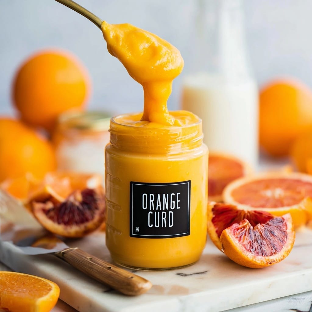 Homemade Vegan Orange Curd Recipe - Recipe Image