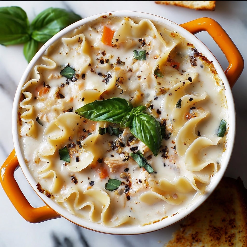 Chicken Lasagna Soup Recipe - Recipe Image