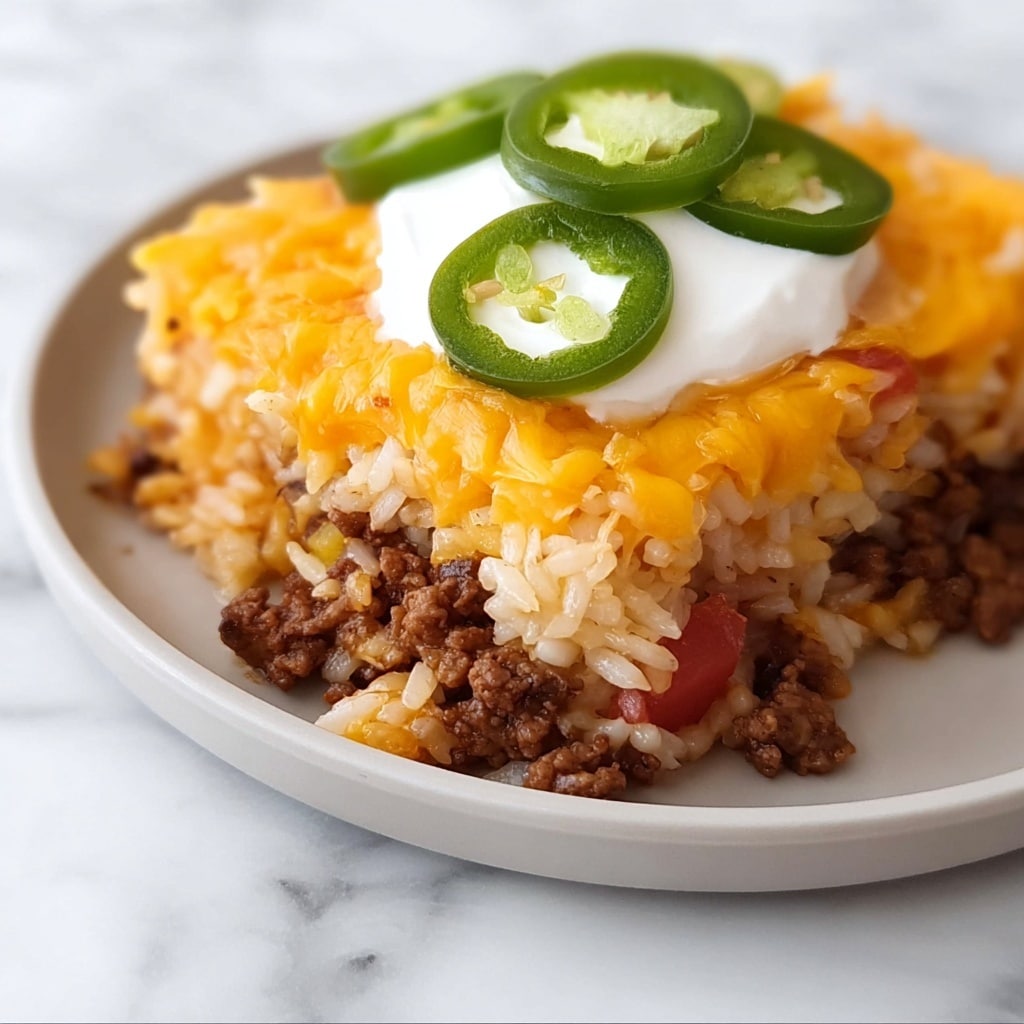 Chili Rice Skillet Meal Recipe - Recipe Image