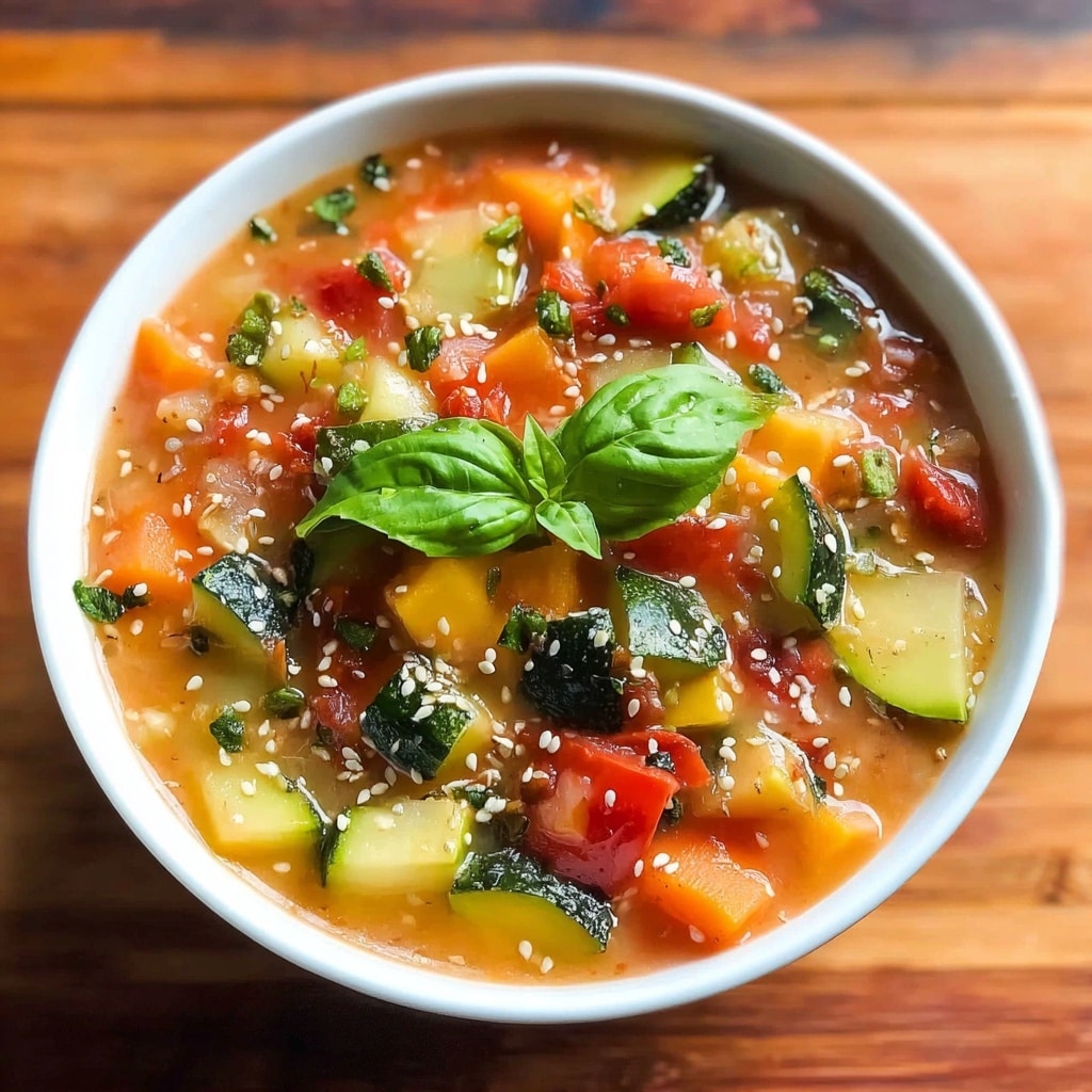 Summer Moroccan Vegetable Stew Recipe - Recipe Image