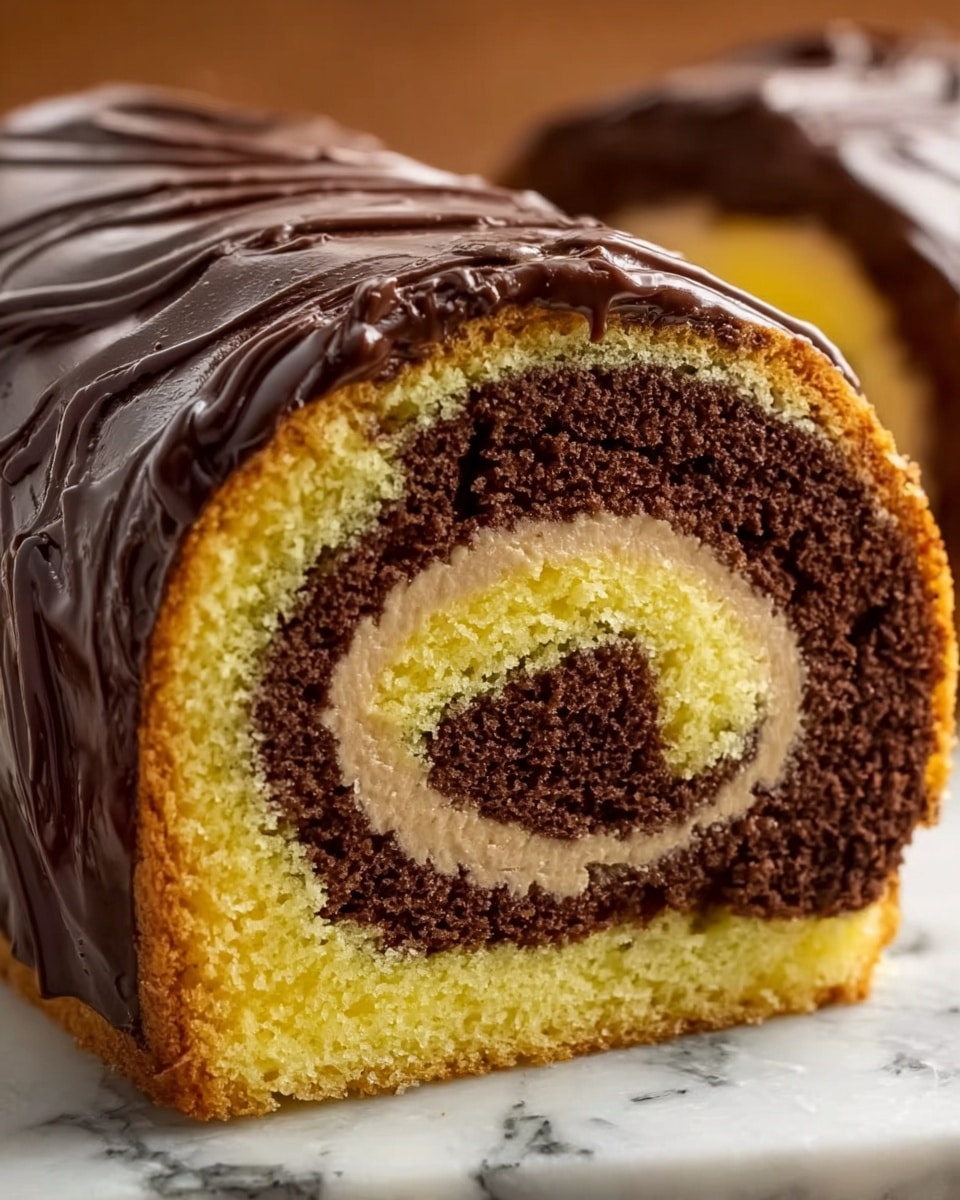 Delicious Marble Cake Recipe - Recipe Image
