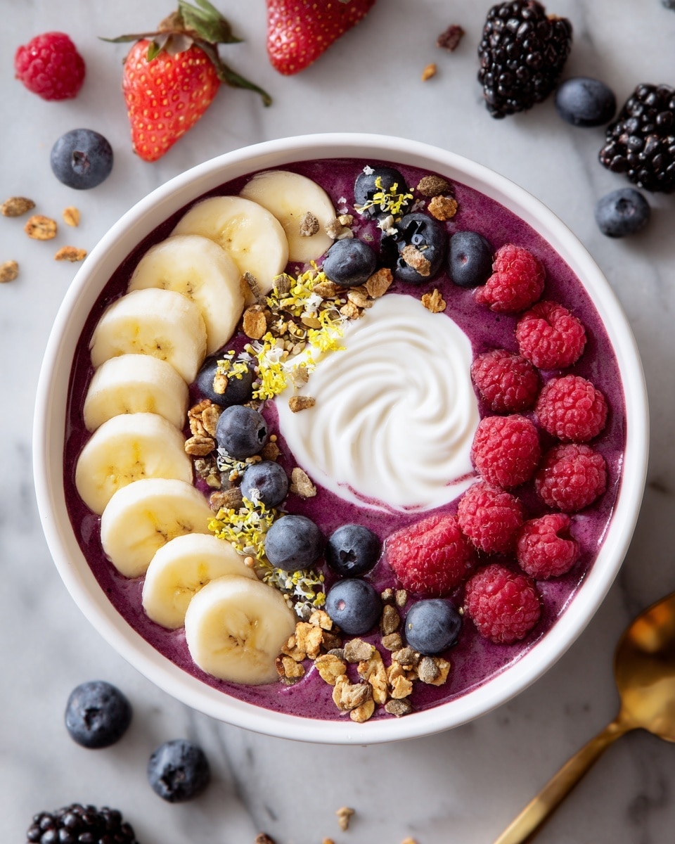 Berry and Yogurt Smoothie Bowl Recipe - Recipe Image