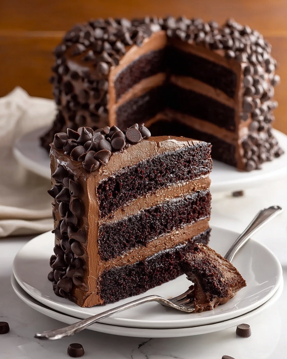 Triple Chocolate Cake Recipe - Recipe Image
