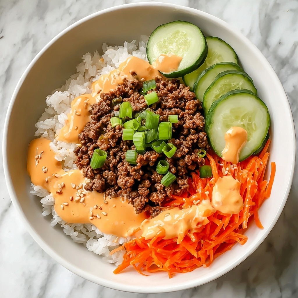 Korean Beef Rice Bowls Recipe - Recipe Image