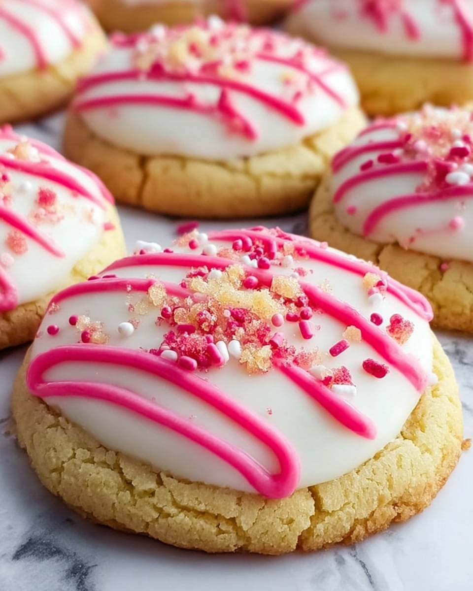 Strawberry Shortcake Sugar Cookies Recipe - Recipe Image