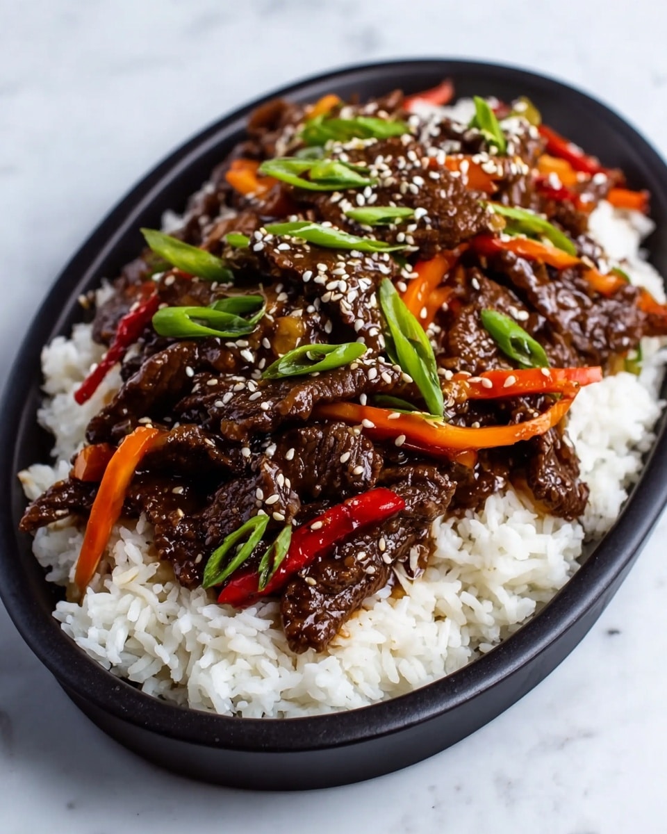 Mongolian Beef Recipe - Recipe Image
