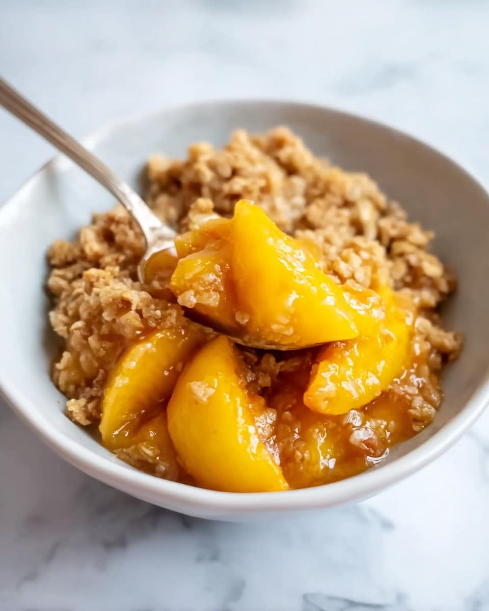 Peach Crisp Recipe - Recipe Image