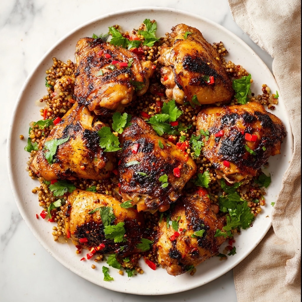 Harissa Chicken Thighs Recipe - Recipe Image