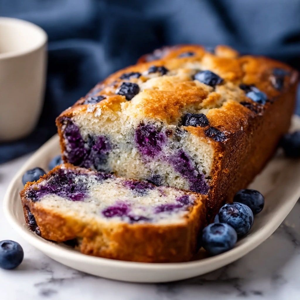 Blueberry Cream Cheese Bread Recipe - Recipe Image