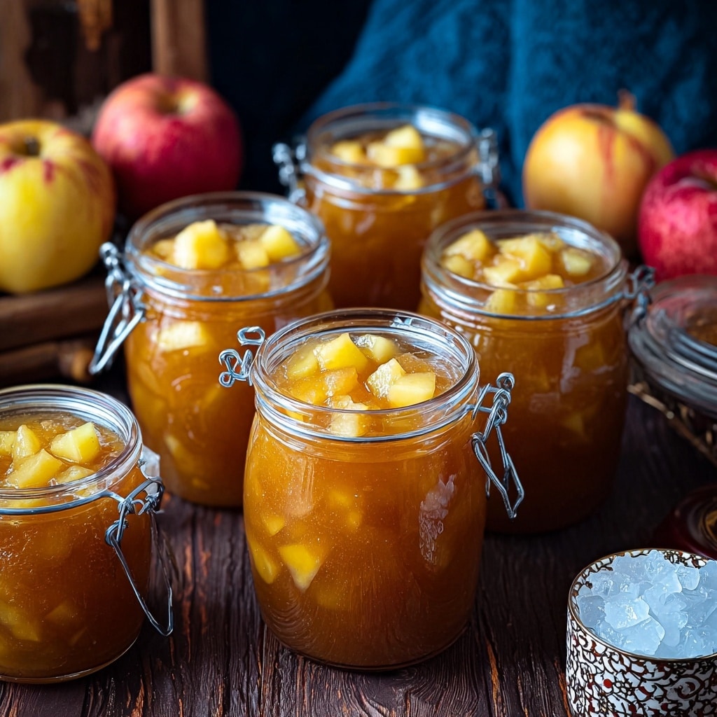 Delicious Apple Pie Jam for Cozy Fall Canning Recipe - Recipe Image