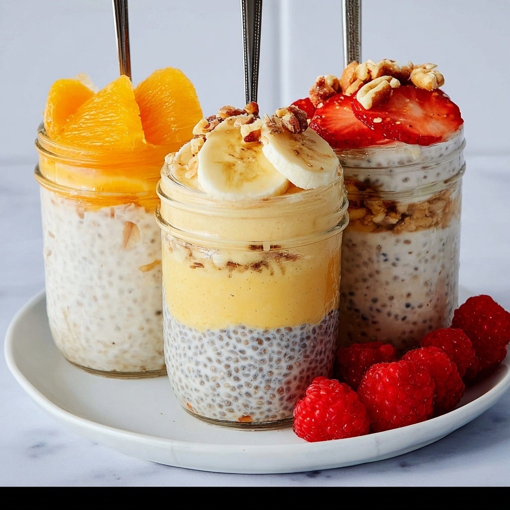 High Protein Overnight Oats: The Ultimate Muscle-Building Breakfast Recipe - Recipe Image