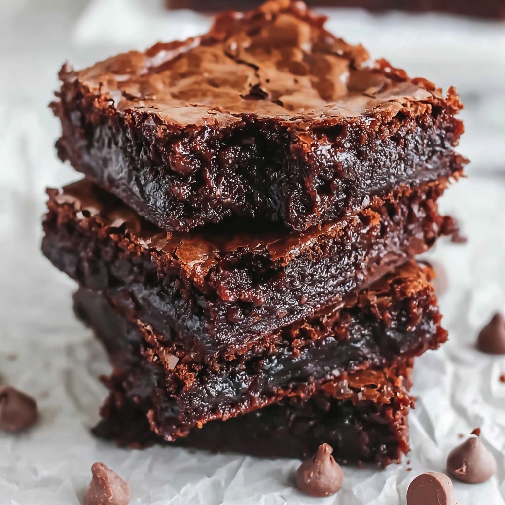 Easy Zero-Sugar Brownies with Greek Yogurt Recipe - Recipe Image