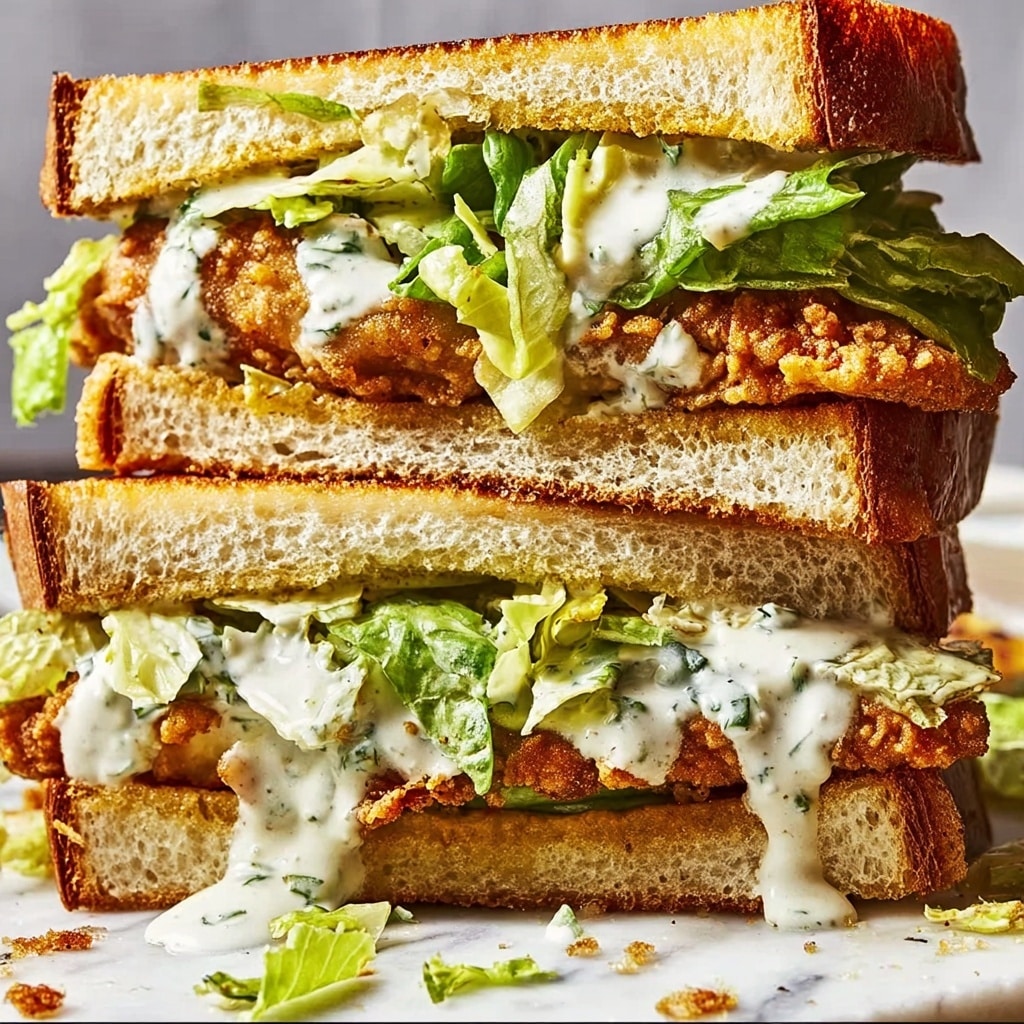 Crispy Chicken Caesar Sandwiches That Beat Fast Food Anytime Recipe - Recipe Image
