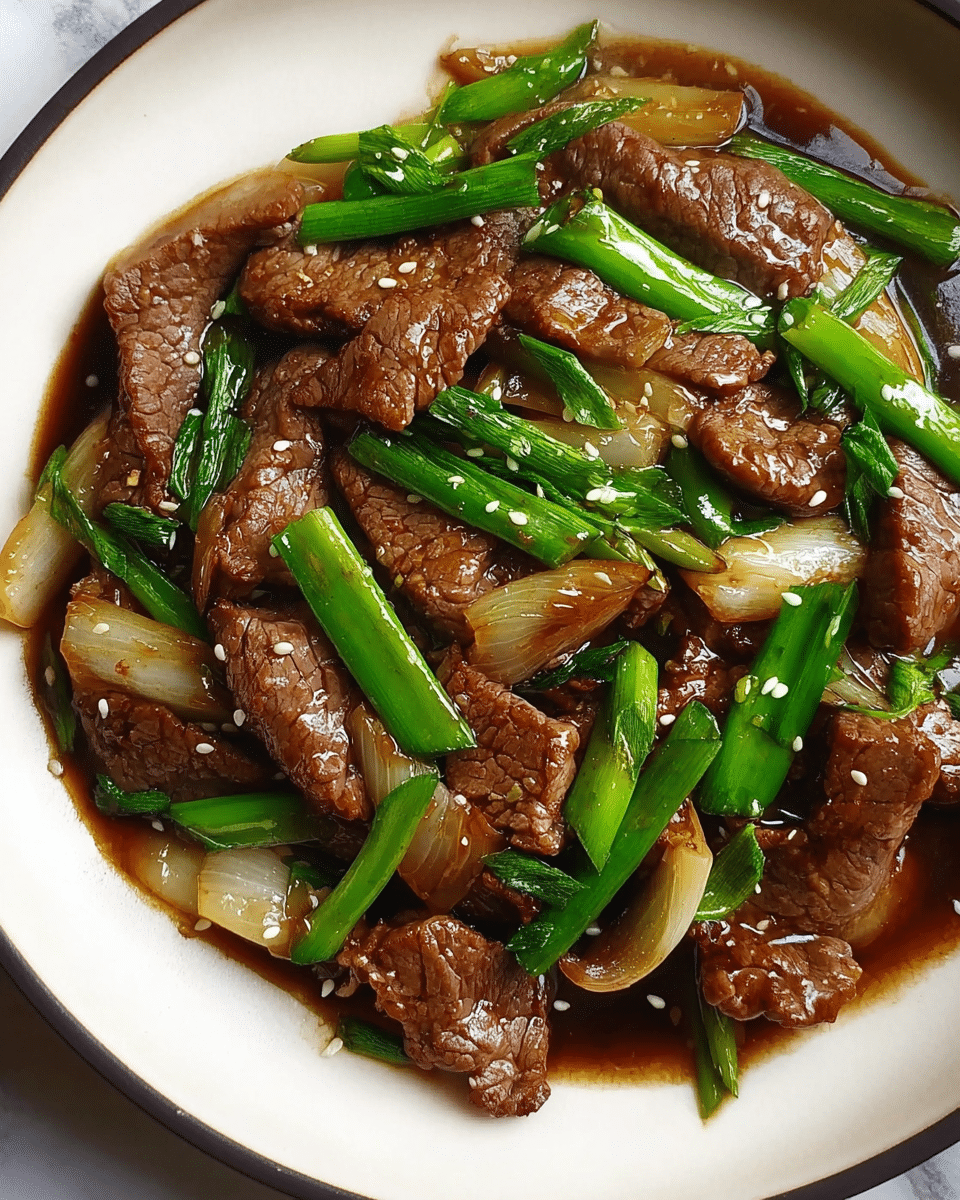 Beef and Onion Stir Fry Recipe - Recipe Image