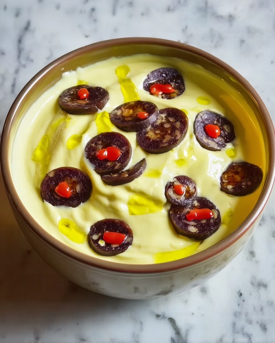 Halloween Chili Con Queso Dip Recipe - Recipe Image