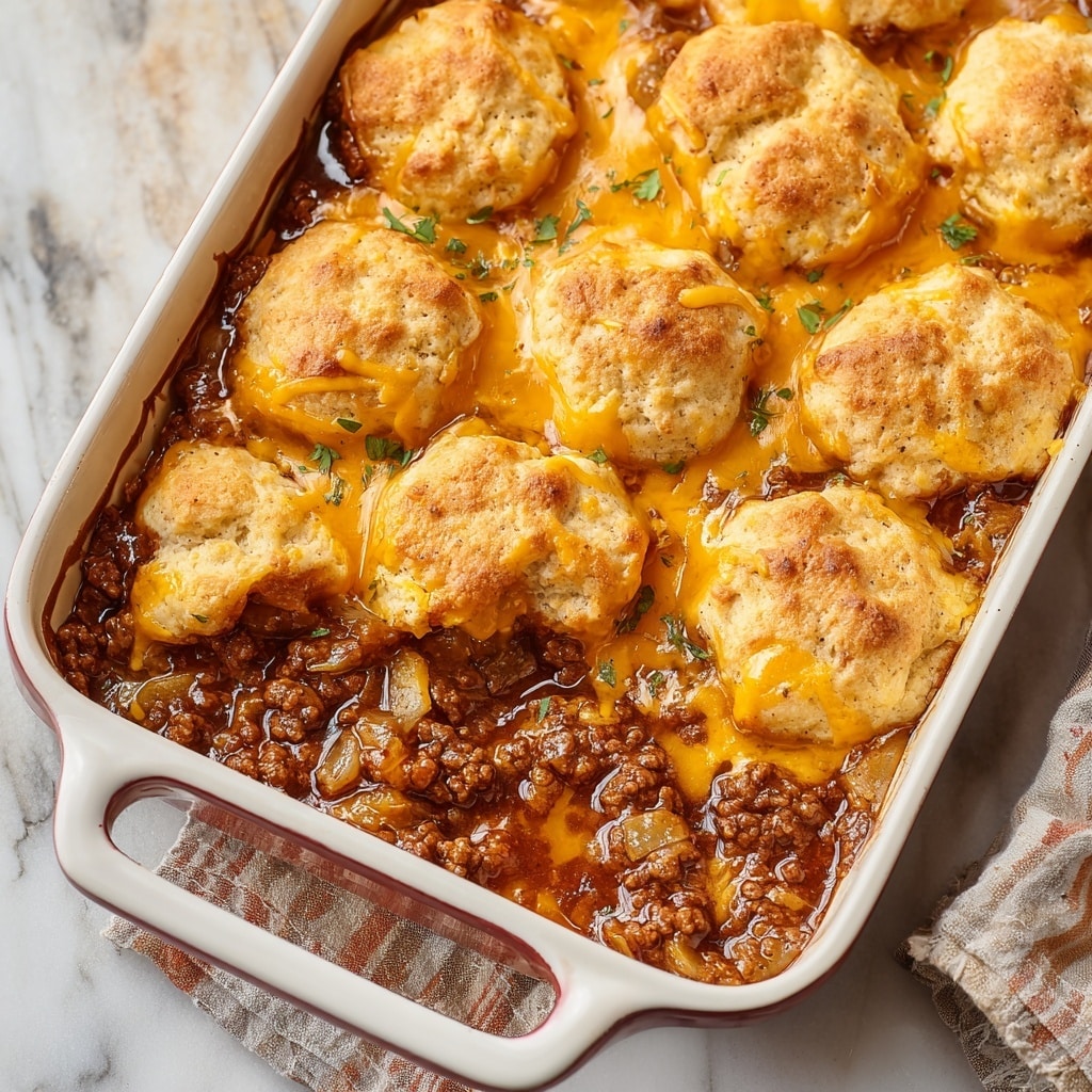 Sloppy Joe Bubble Up Casserole Recipe - Recipe Image