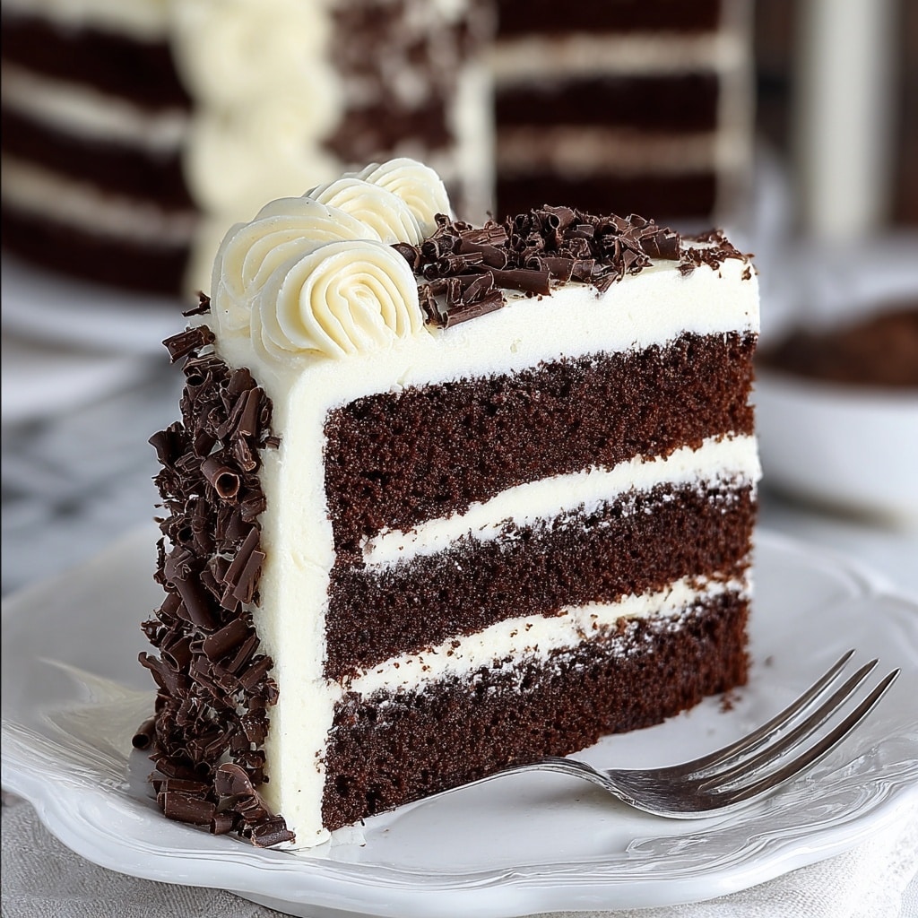 Tuxedo Cake Costco Copy Cat Recipe - Recipe Image