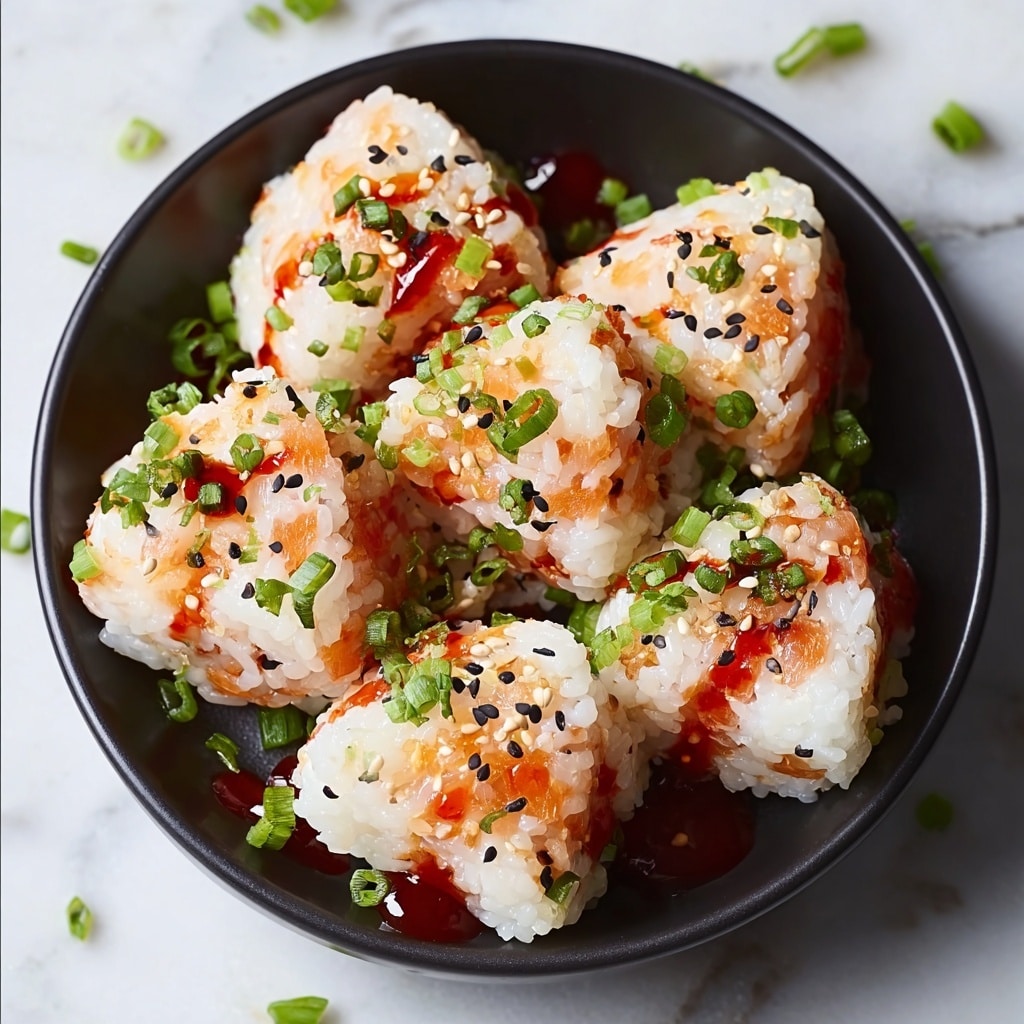 Crunchy Sushi Bites with Spicy Tuna Recipe - Recipe Image