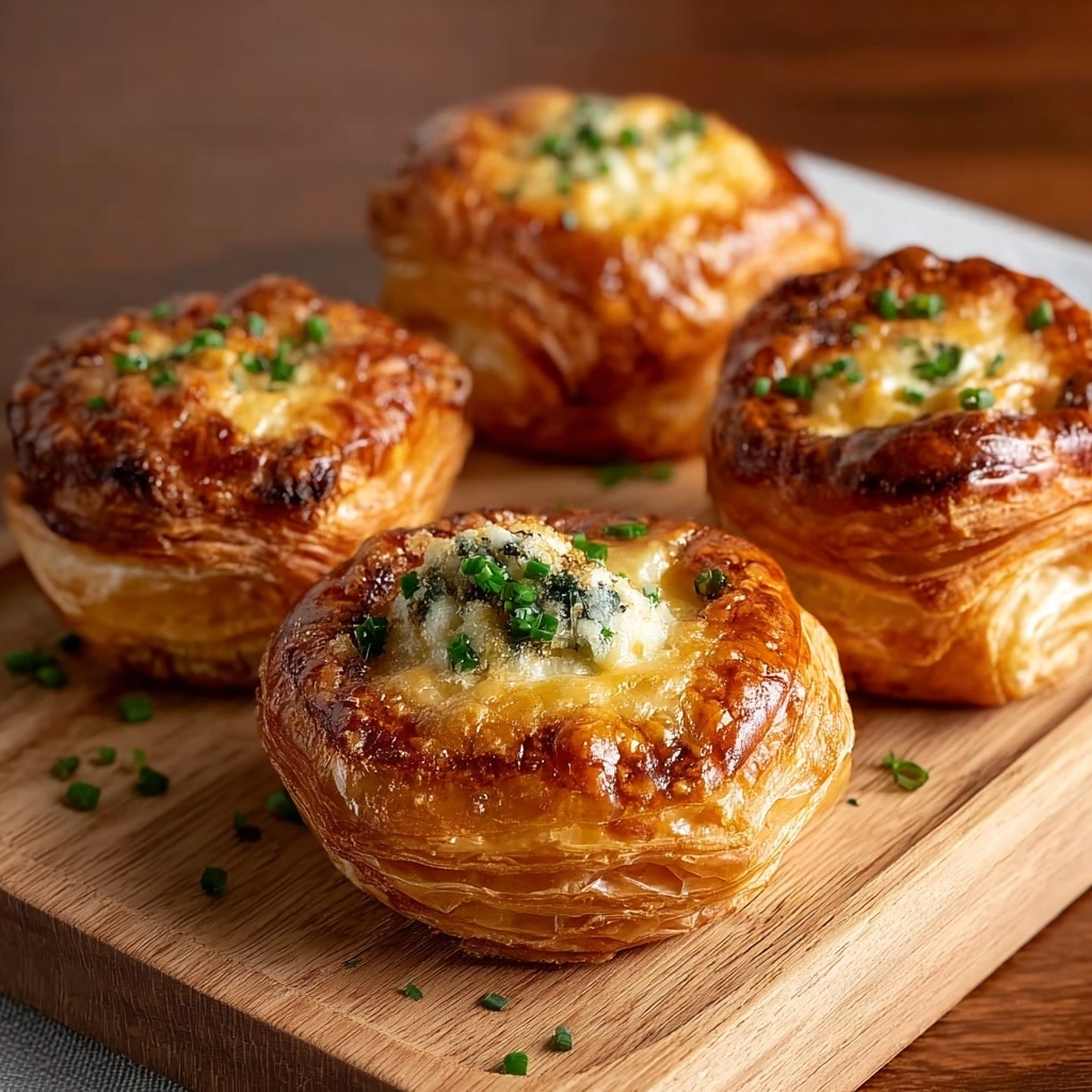 Herb & Cheese Stuffed Puff Pastry Bites Recipe - Recipe Image