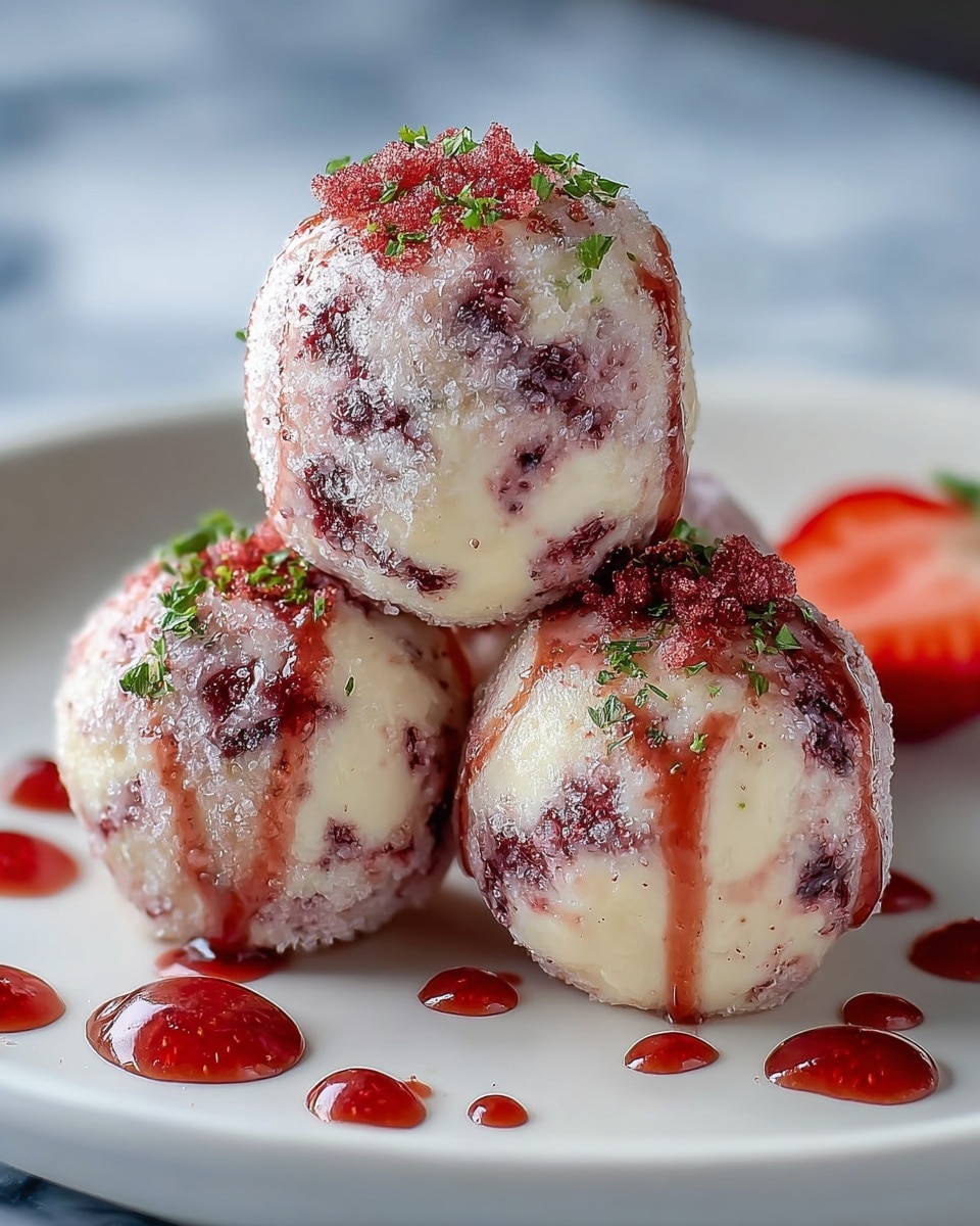 Strawberry Cheesecake Protein Balls: The Ultimate Healthy Snack Recipe - Recipe Image