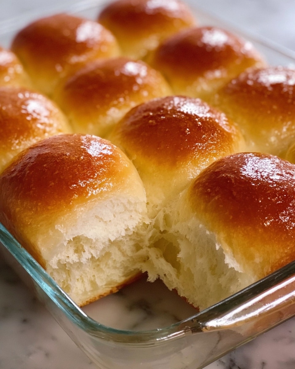 Soft & Fluffy Homemade Dinner Rolls Recipe - Recipe Image