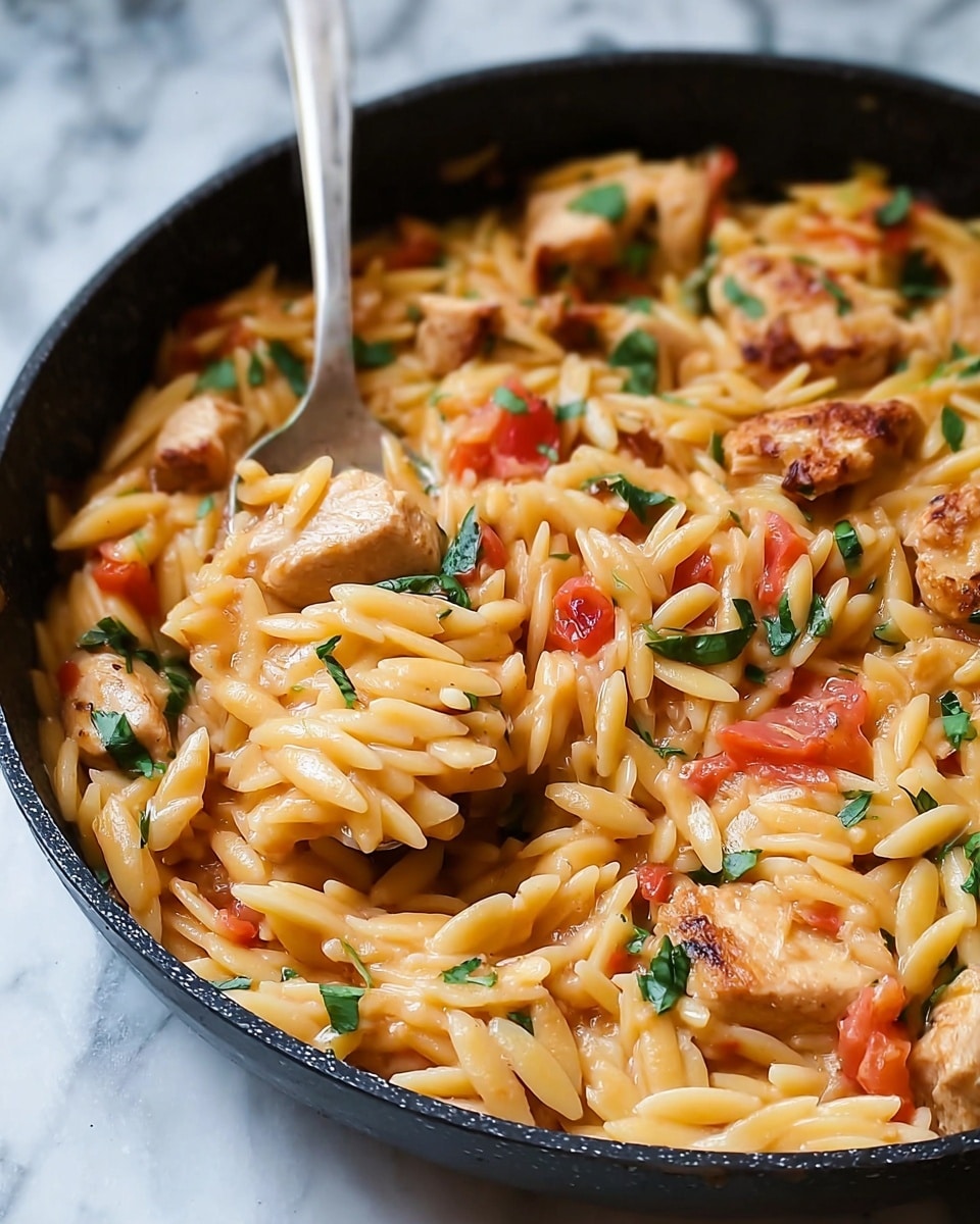 Marry Me Chicken Orzo Recipe - Recipe Image