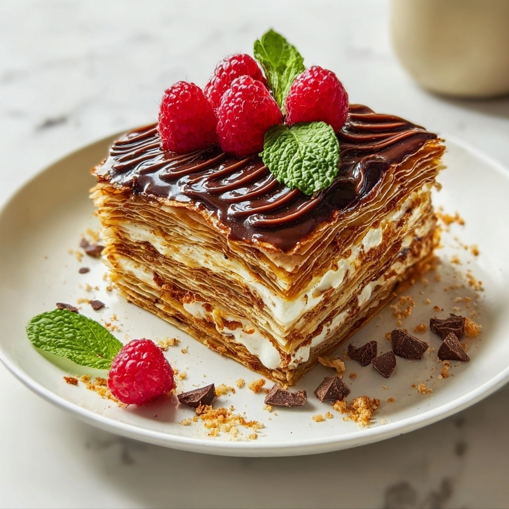 Viral Phyllo Crinkle Cake Recipe - Recipe Image