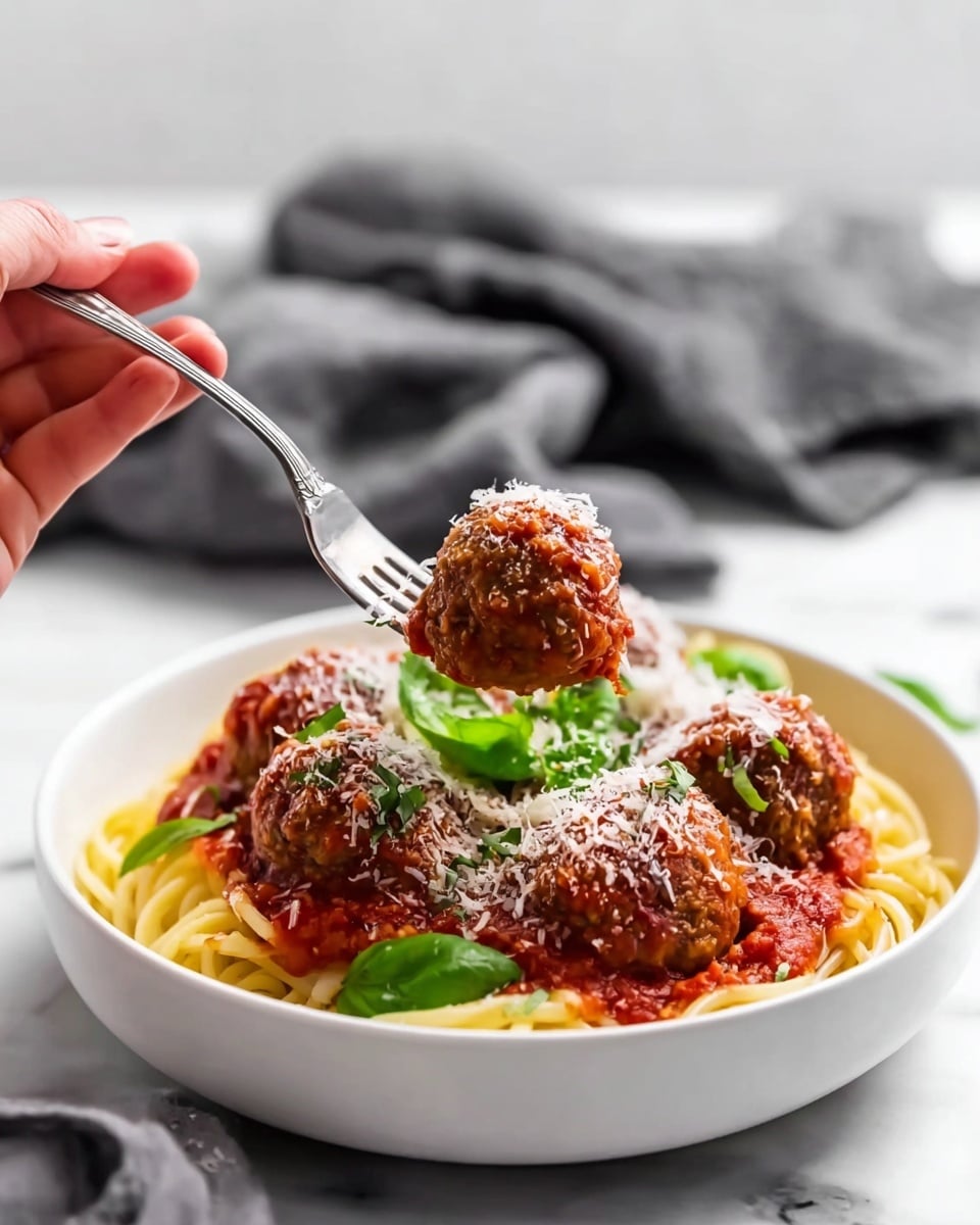 Easy Slow Cooker Beef Meatballs in Marinara Recipe - Recipe Image
