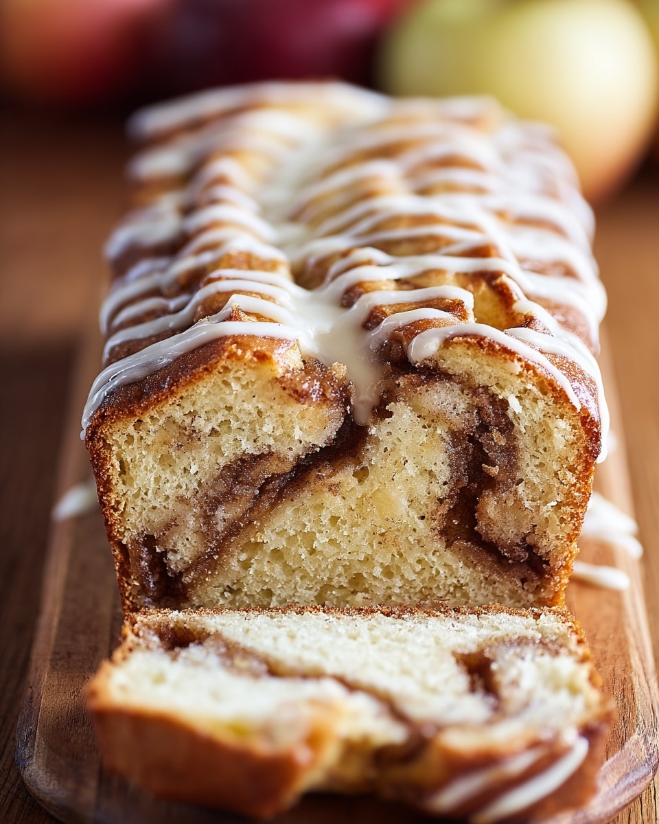 Cinnamon Swirl Apple Fritter Bread Recipe - Recipe Image
