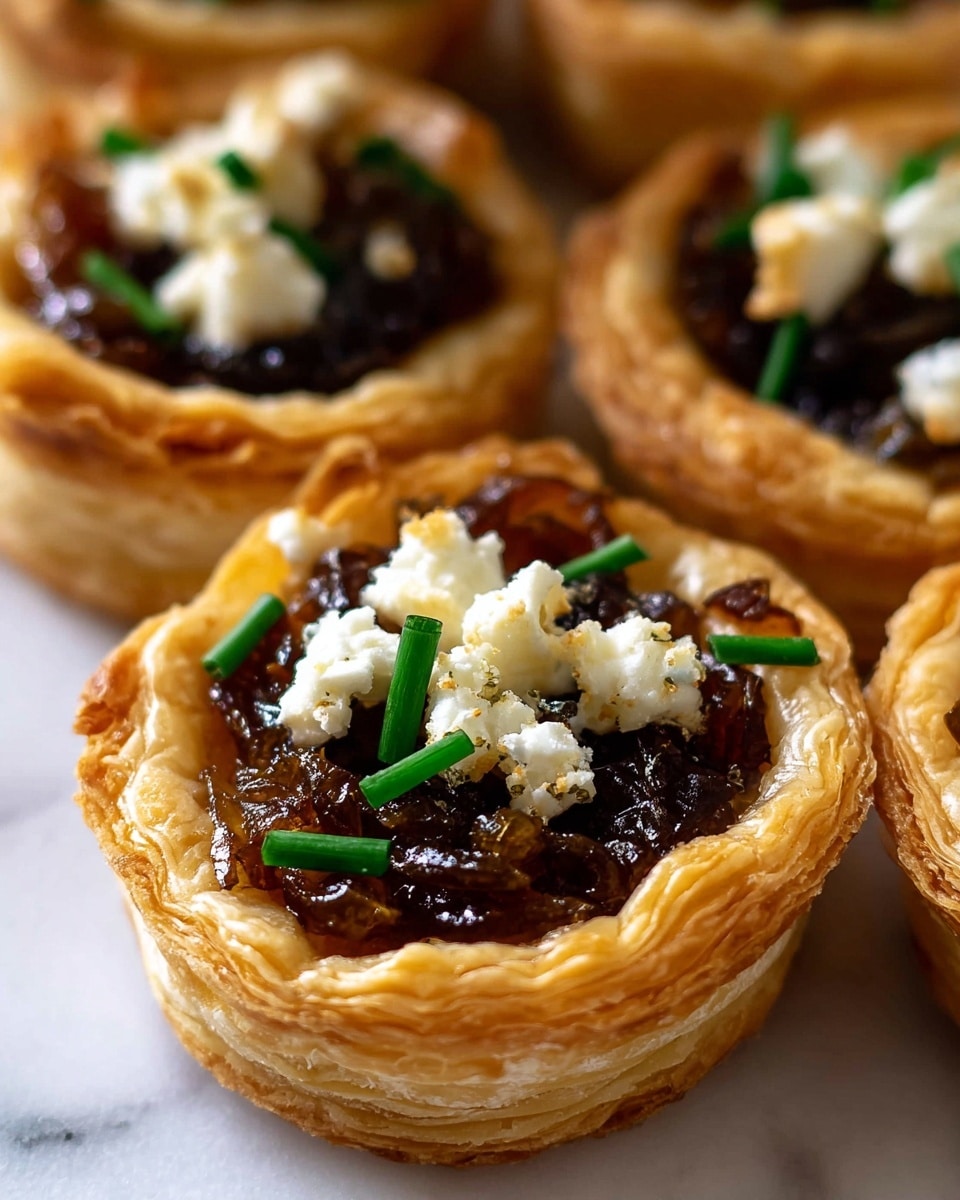 Caramelized Onion Tarts Recipe - Recipe Image