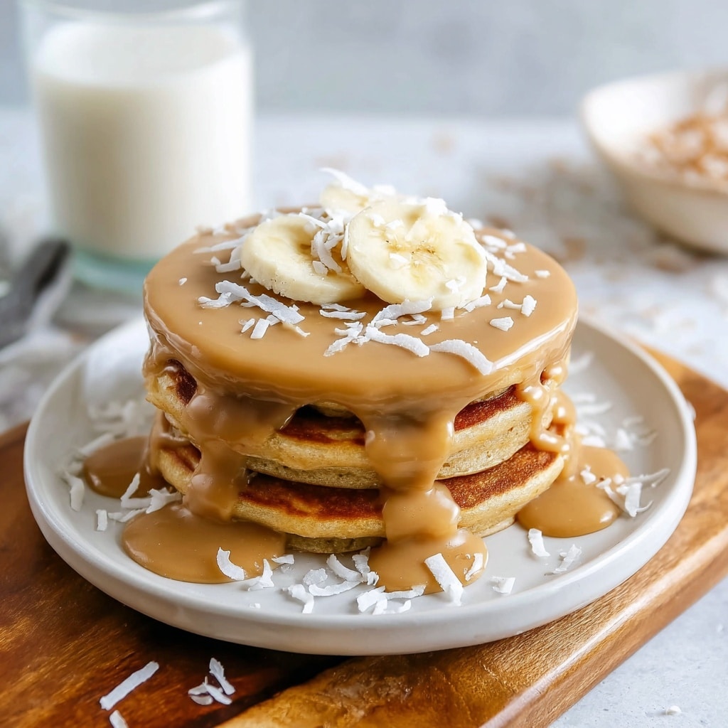Coconut Cream Pancakes Recipe - Recipe Image