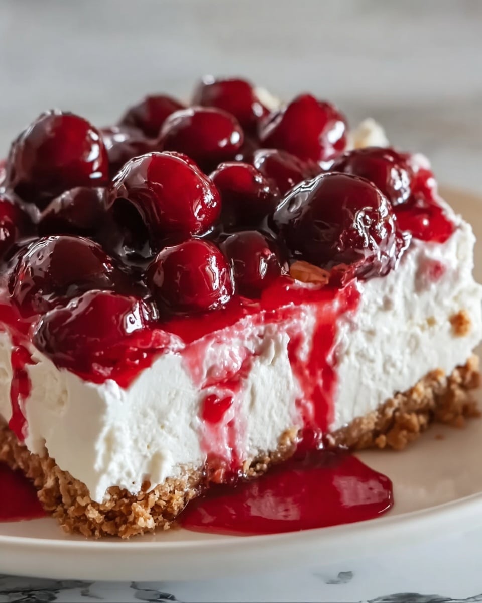 Cherry Cheesecake Fluff Recipe - Recipe Image