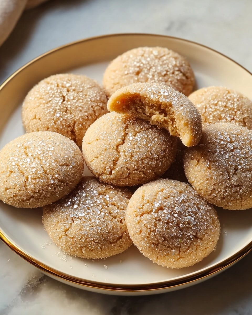 Cinnamon Sugar Snowball Cookies Recipe - Recipe Image