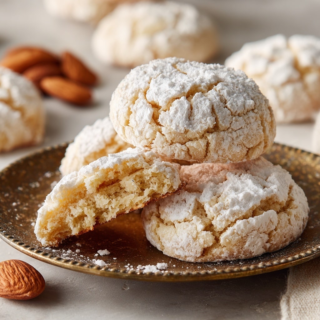 Nonna’s Mascarpone Almond Amaretti Cookies Recipe - Recipe Image