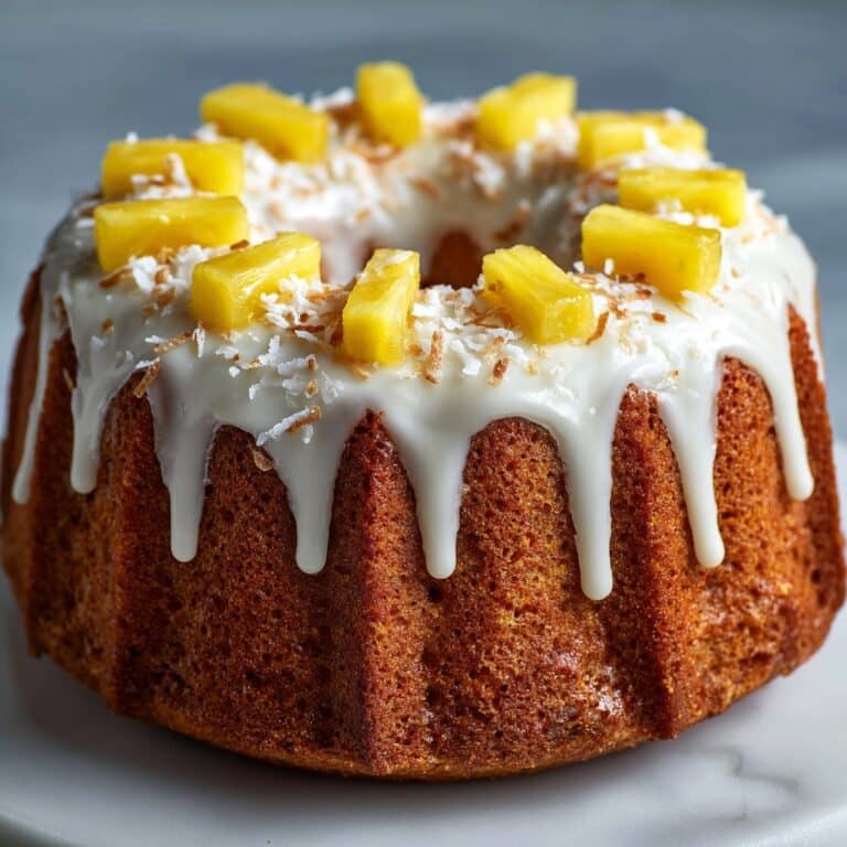 Pina Colada Pound Cake Recipe