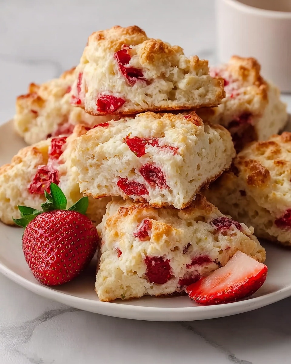 Strawberry Butter Swim Biscuits Recipe - Recipe Image