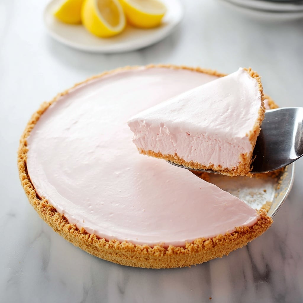 Frozen Pink Lemonade Pie Recipe - Recipe Image
