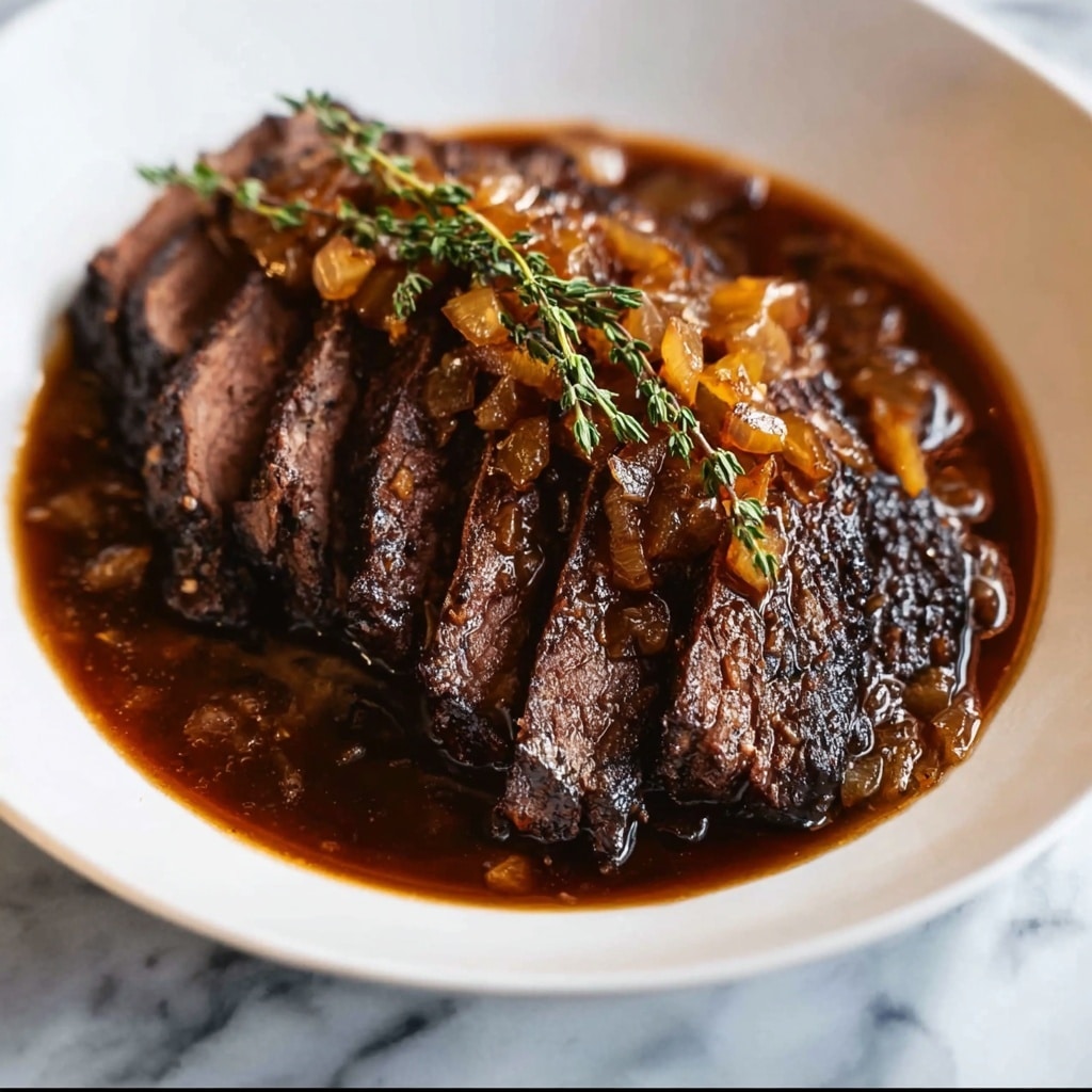 Red Wine and Honey Braised Brisket Recipe - Recipe Image